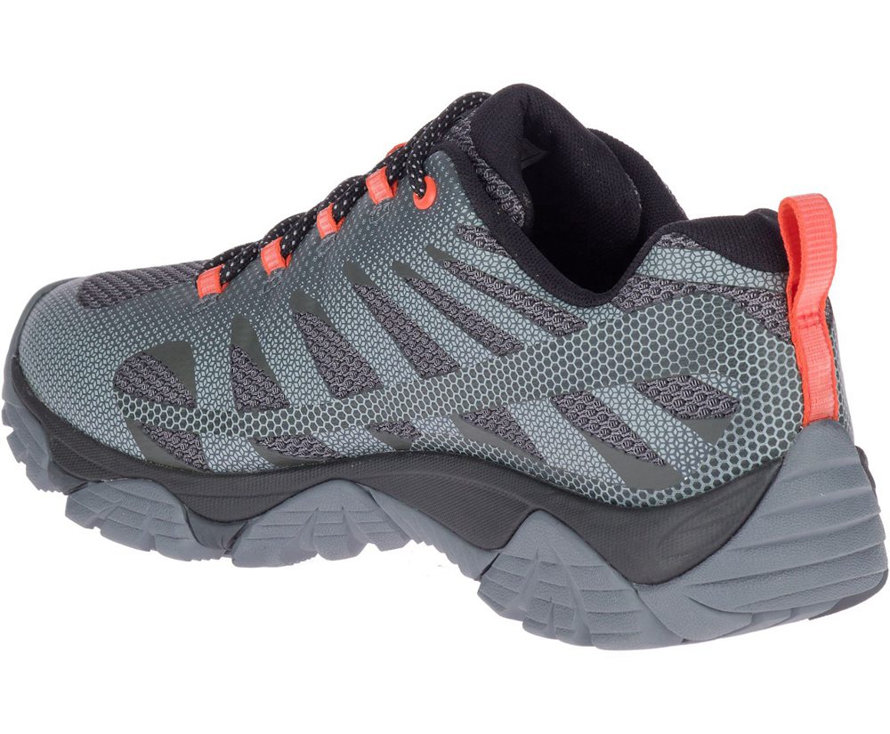 Buty Trekkingowe Merrell Męskie Szare - Moab Edge 2 Wide Width - 142690-RUH